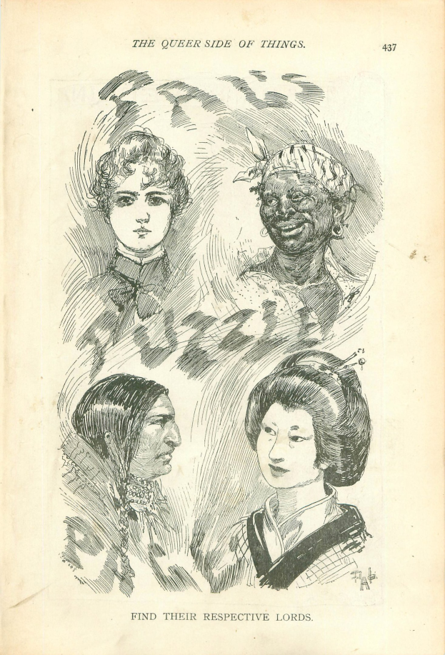 Ein Buch mit dem Titel "Die queer Seite der Dinge" mit vier illustrierten Frauenköpfen auf dem Cover.