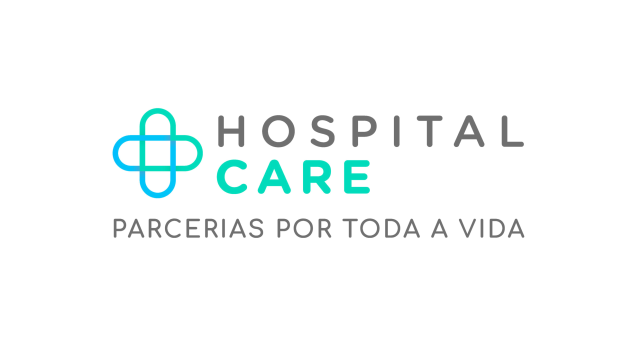 Ein weißer Hintergrund mit fettem, schwarzem Text "Krankenhauspflege-Partnerschaften fürs Leben" in der Mitte und umgeben von einem schmalen, schwarzen Rand.